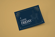 Good Friday Greeting Card, a Card Template by Neermana (Thumbnail 3 of 4)