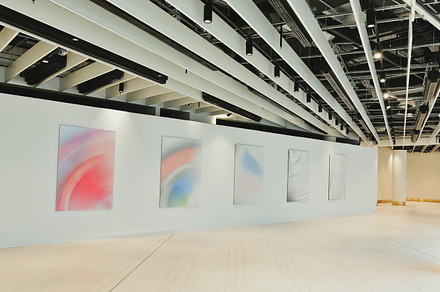 Artworks in the lobby gallery