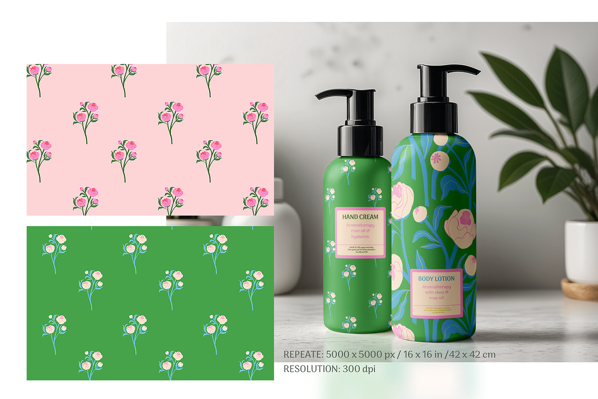 Boho Chic floral patterns, a Pattern Graphic by Annakniaz (Photo 13 of 17)
