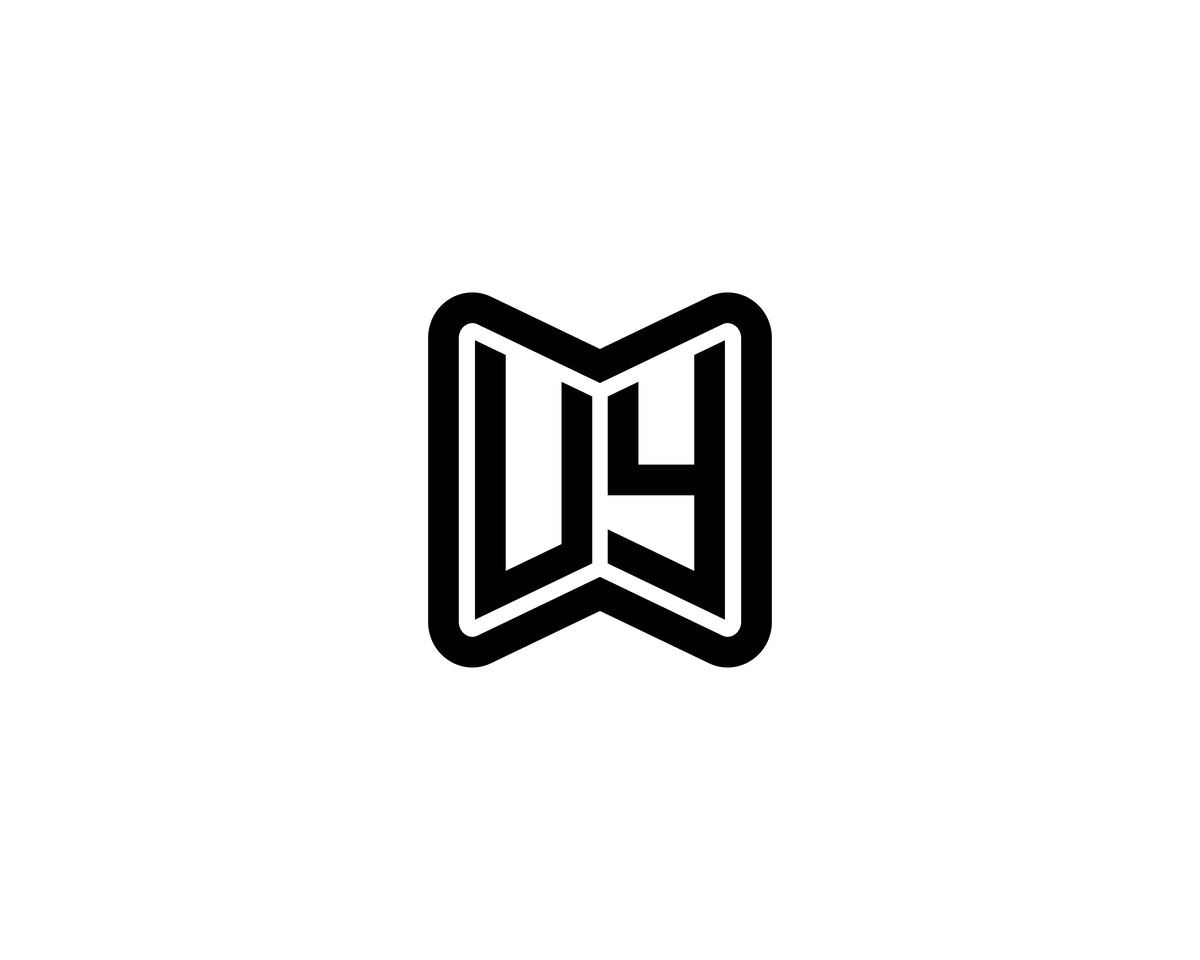 UY logo design vector template, a Branding & Logo Template by xcoolee