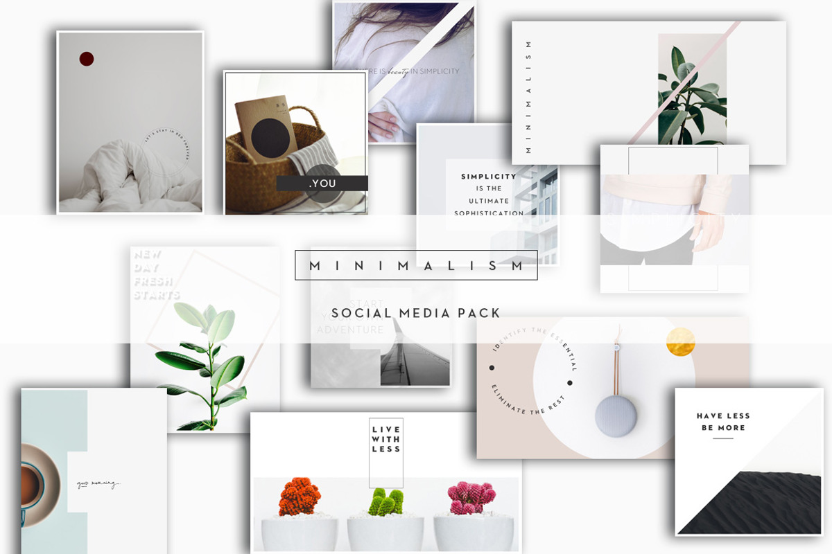 MINIMALISM | Social Media Pack, a Social Media Template by Anastasia_avgr (Photo 3 of 3)