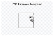 Decorative Leaf and Flower Frames, a Decorative Illustration by Designfour (Thumbnail 5 of 6)