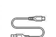 43 Everyday Electronics Icon Set, an Outline Icon by adenpinkstore (Thumbnail 4 of 5)