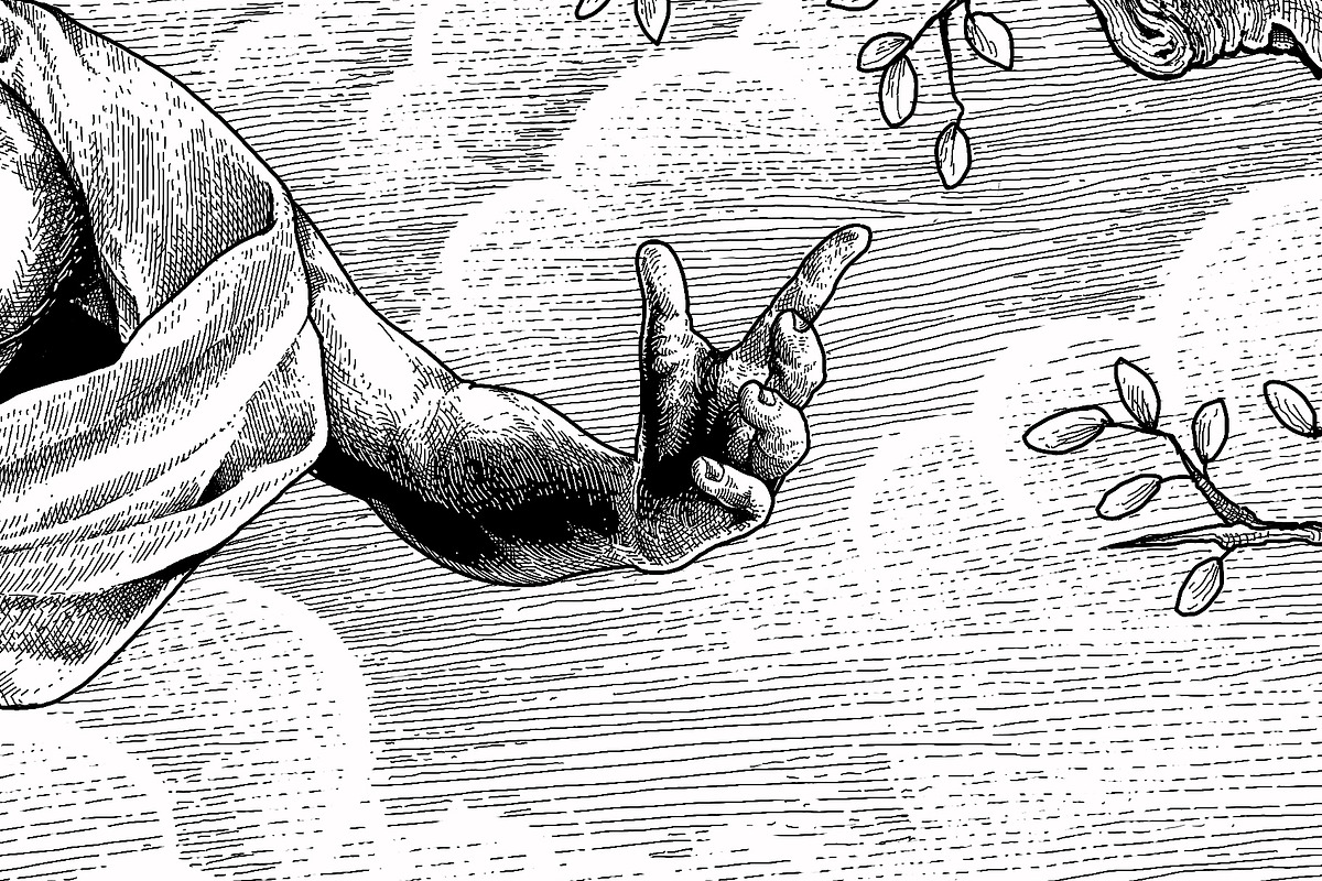 Engrave Style Illustration, Part 1, an Illustration by NStudio (Photo 2 of 8)