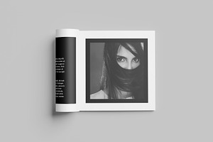 Square Brochure / Catalogue Mockup