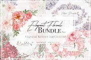 Elegant Florals Bundle 60% OFF, a Person Illustration by May • SHO (Thumbnail 1 of 26)