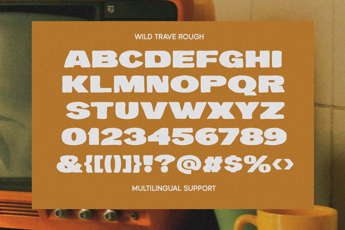 Wild Trave Nostalgic Bold Sans, a Sans Serif Font by Letterhend Studio (Photo 7 of 12)