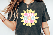 Sunflower Retro Groovy Font, a Handwritten Font by Babymimiart (Thumbnail 7 of 9)