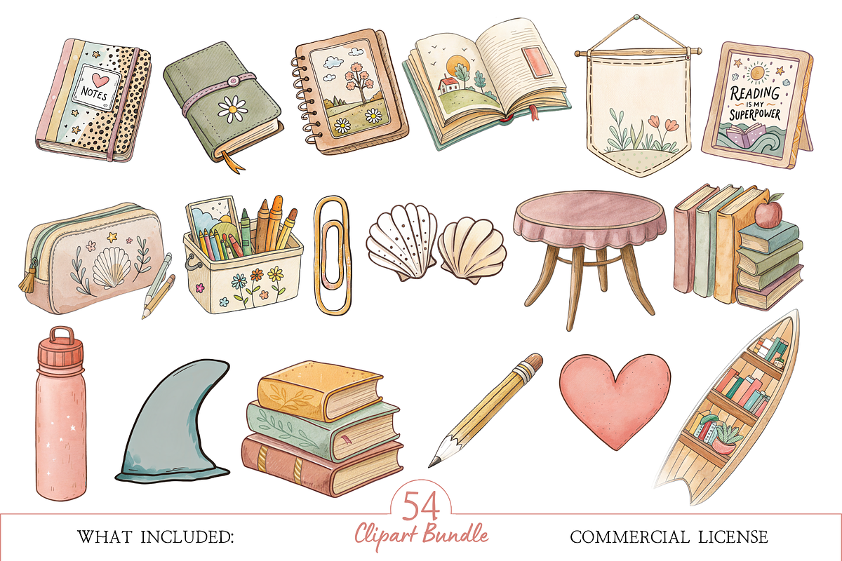Watercolor Teacher Clipart, a Decorative Illustration by MockupWizard (Photo 4 of 6)