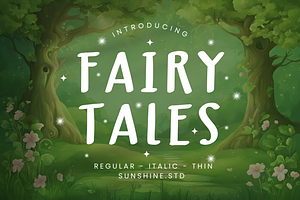 Fairy Tales Handwriting Font