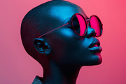 109 Fashion models in sunglasses, a Beauty & Fashion Photo by Handmadefont (Thumbnail 113 of 113)