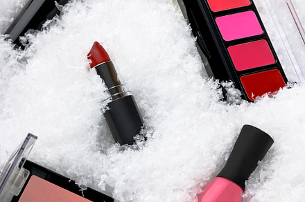Christmas set of makeup cosmetic
