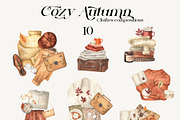 Cozy Autumn Watercolor, a Seasonal Illustration by LiChu Art (Thumbnail 7 of 20)