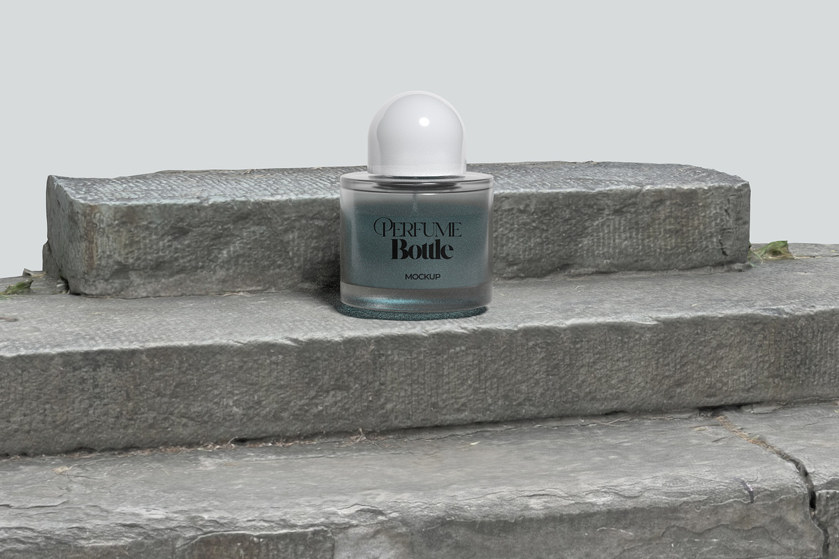 Perfume Bottle Mockup, a Packaging Mockup by ulfatunnazira (Photo 6 of 6)