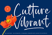 Bright Nastury Texture Brush Font, a Script Font by stylishtype.co (Thumbnail 13 of 20)