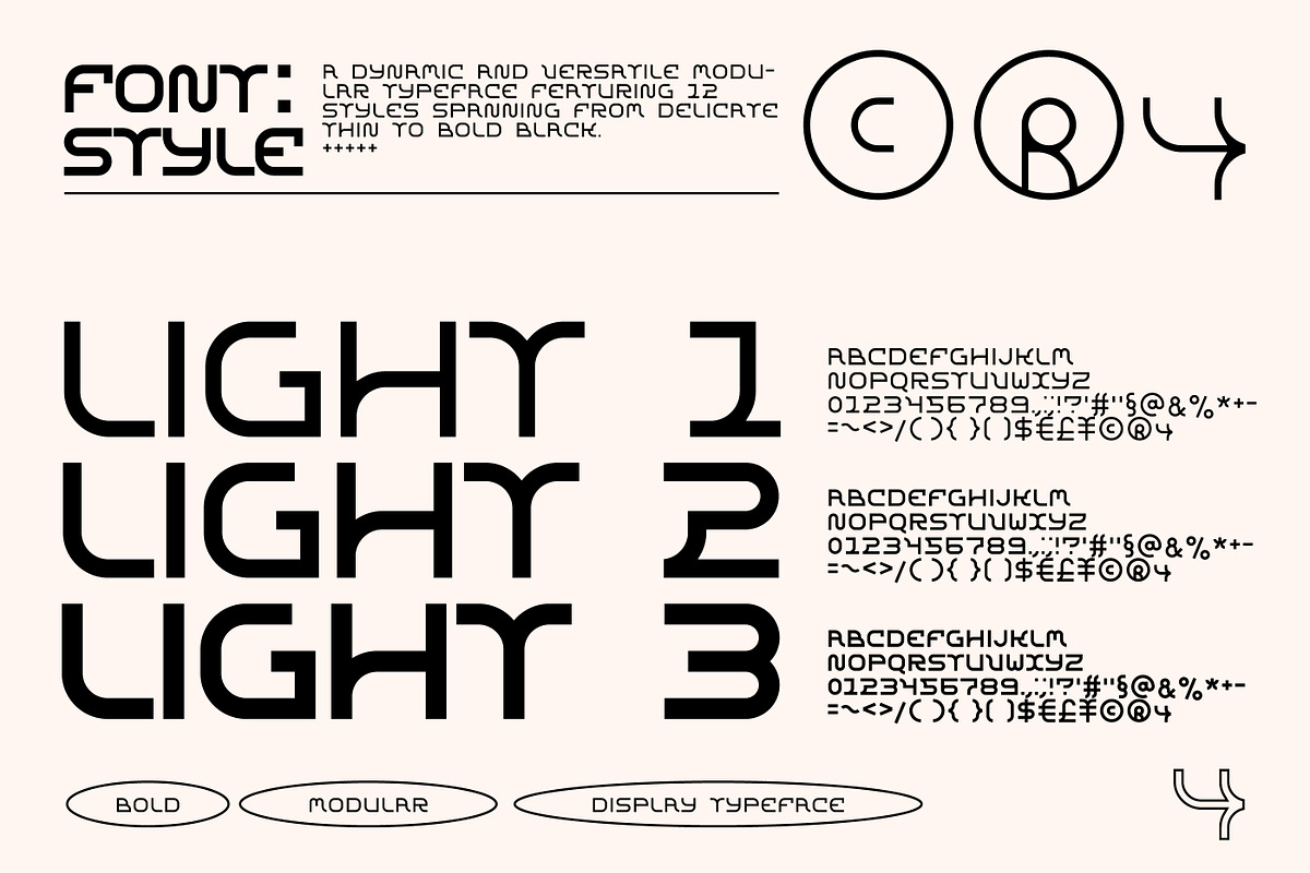 Kesmod Font - 12 styles, a Sans Serif Font by softulka (Photo 4 of 7)