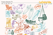 Summer in the South, a Seasonal Illustration by Collection by VY (Thumbnail 7 of 13)