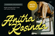 Monlight Retro Modern Script Font, a Script Font by Ronny Studio (Thumbnail 3 of 9)