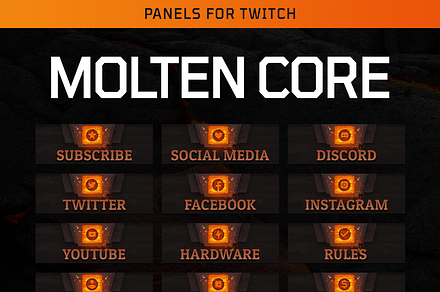 Molten Core - Twitch Panels