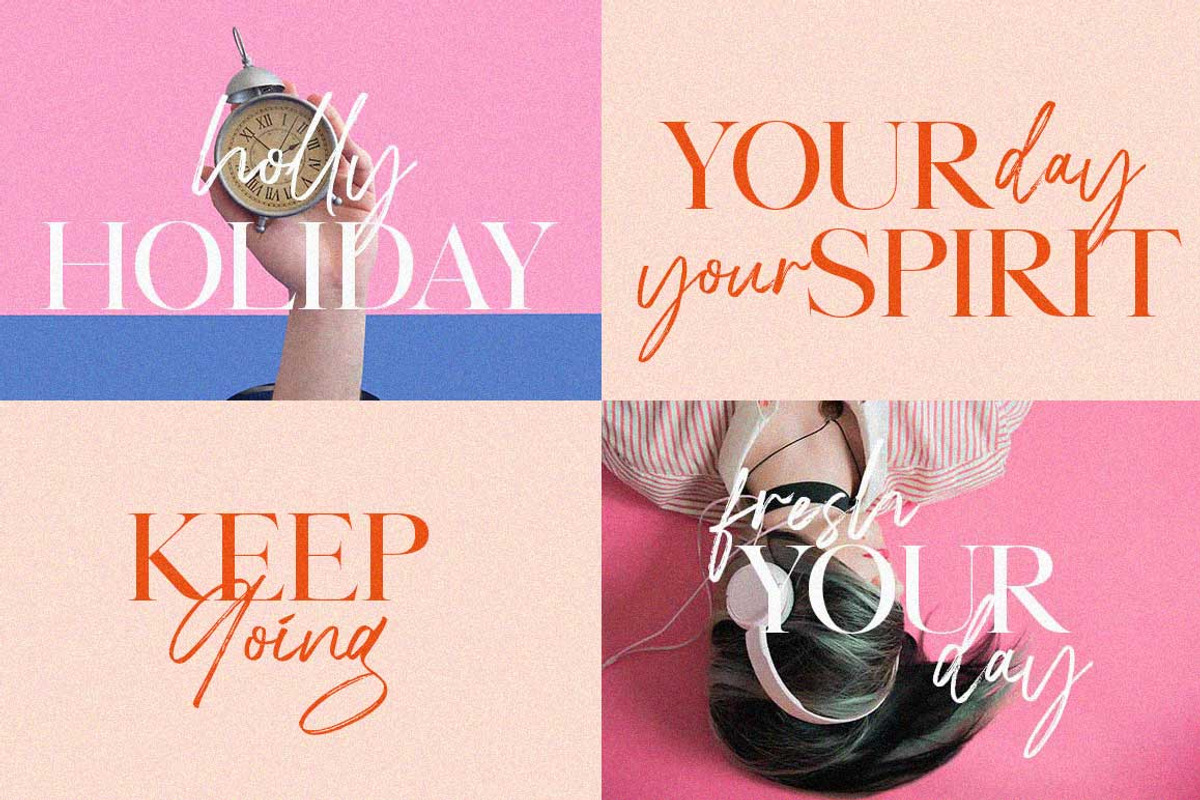 Elegant Seasons Font Duo, a Script Font by Lucky Type (Photo 18 of 25)