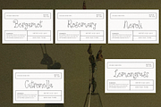 Nora Jean | Swirly Whimsy Font, a Handwritten Font by KA Designs (Thumbnail 3 of 17)