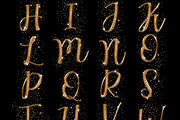 Golden Alphabet, an Illustration by Kandace Lalo Designs (Thumbnail 4 of 5)