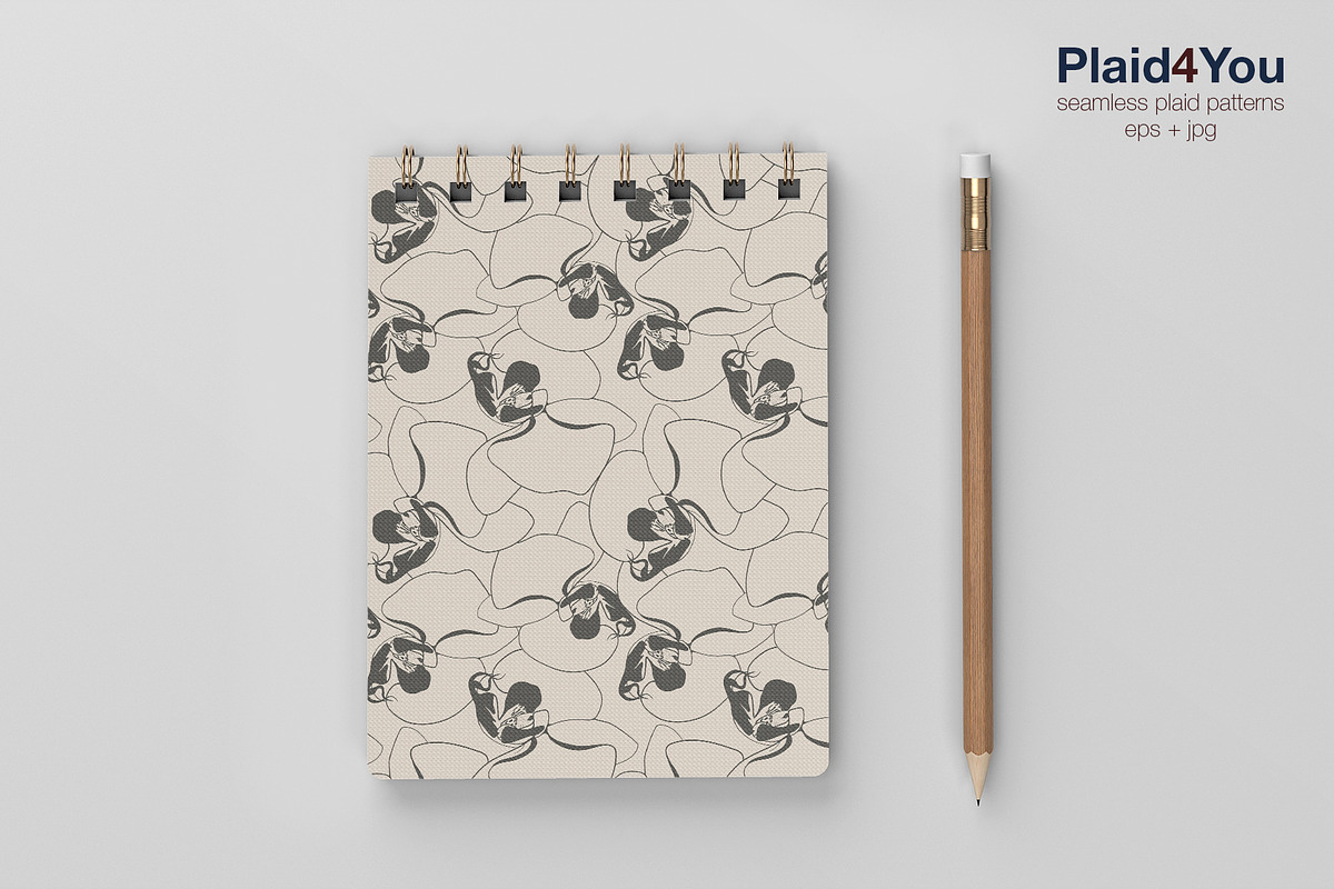 Orchid Flower Seamless Pattern, a Pattern Graphic by Plaid4You (Photo 8 of 10)