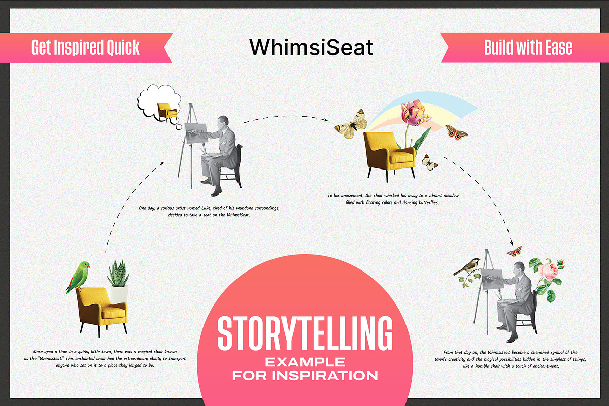 Bestsellers Storytelling & Collage Kit | Creative Market