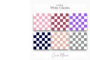 White Checkered Seamless Patterns, a Pattern Graphic by Creative Matrix82 (Thumbnail 7 of 7)