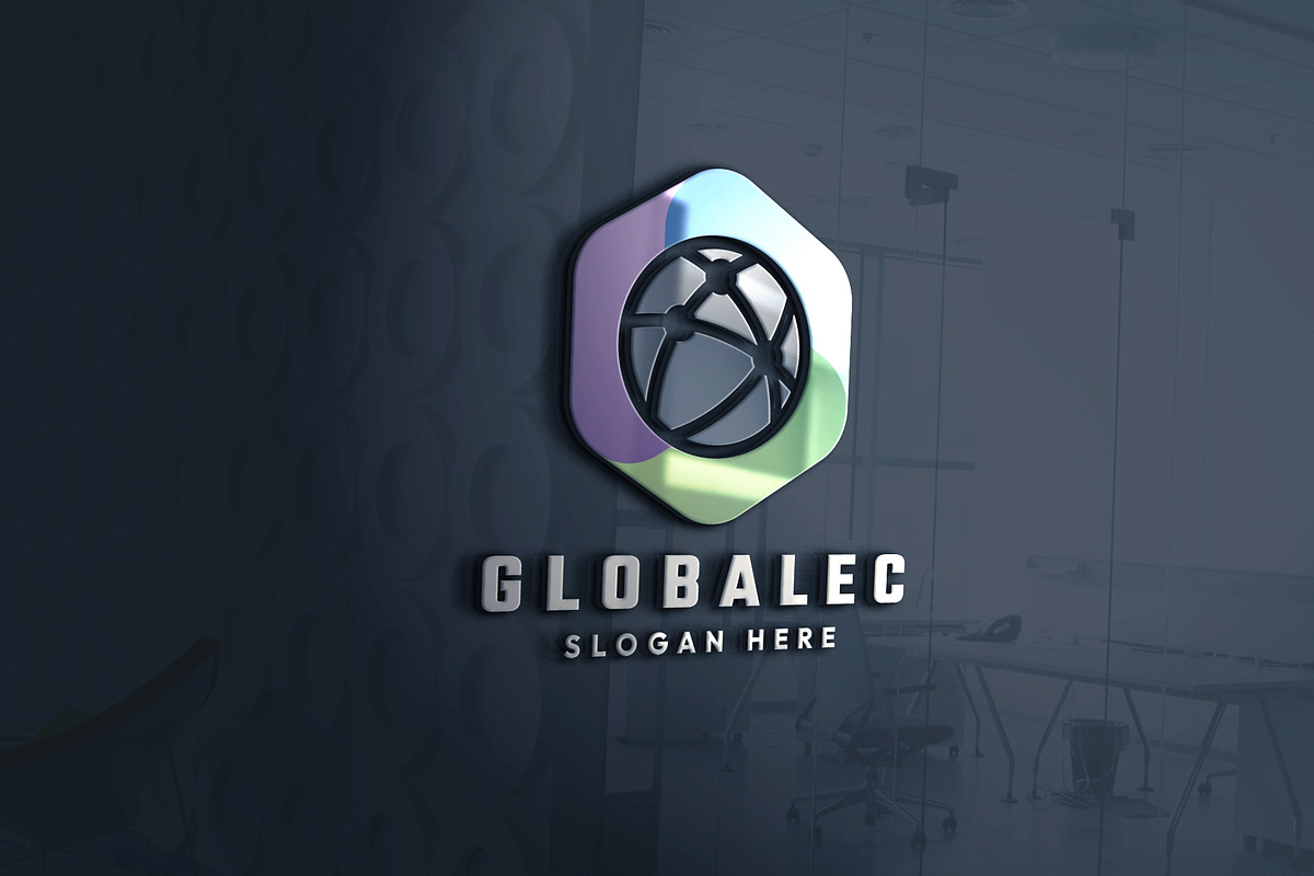 Global Cube Connect Logo, a Branding & Logo Template by Design_Planet (Photo 4 of 4)