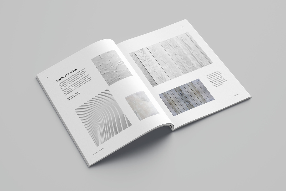InDesign Portfolio Template, a Brochure Template by Meenom Templates (Photo 9 of 13)