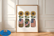 4th of July Sunflower Sublimation, a Seasonal Illustration by Daily.Designs (Thumbnail 5 of 5)