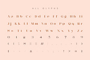 Mestro Serif || Modern Ligature, a Serif Font by ToniStudio (Thumbnail 9 of 10)