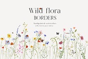 Watercolor Bright wildflowers set, a Decorative Illustration by Grace Noboa Illustrations (Thumbnail 4 of 11)