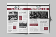 Newspaper Design for Print Media, a Magazine Template by MightyDesign (Thumbnail 3 of 8)