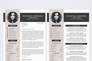 Resume Template For Photoshop