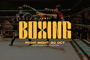 Answell - Bold Stencil Typeface, a Sans Serif Font by Imoodev (Thumbnail 2 of 5)