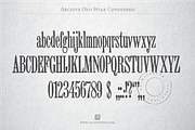 Archive Old Style Cond, a Serif Font by Archive Type Fonts (Thumbnail 3 of 3)