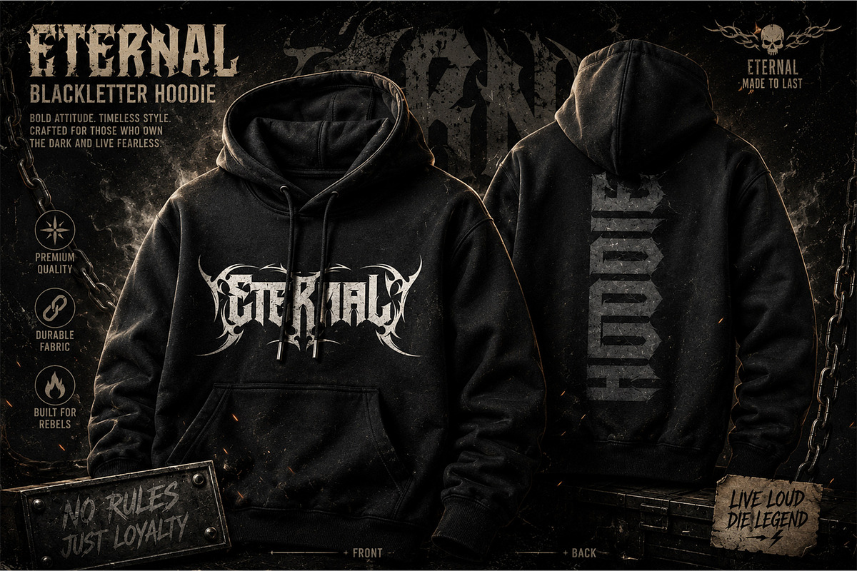 Istarot – Heavy Metal Typeface, a Blackletter Font by Letterara (Photo 7 of 15)