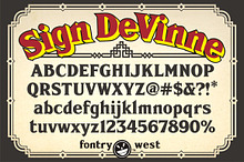 FHA Sign DeVinne