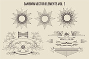 Sanborn Vector Elements Bundle Pack, an Object Graphic by G7 (Thumbnail 4 of 9)