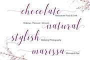 Menttion Script, a Script Font by FadeLine Studio (Thumbnail 2 of 6)