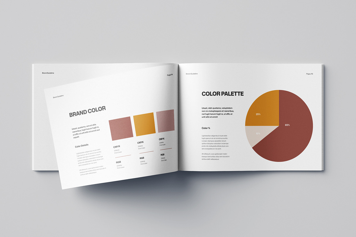 Brand Guidelines Layout | Canva preview 8