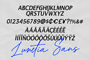 Lunetia Modern Signature Sans Duo, a Script Font by Maulana Creative (Thumbnail 6 of 7)