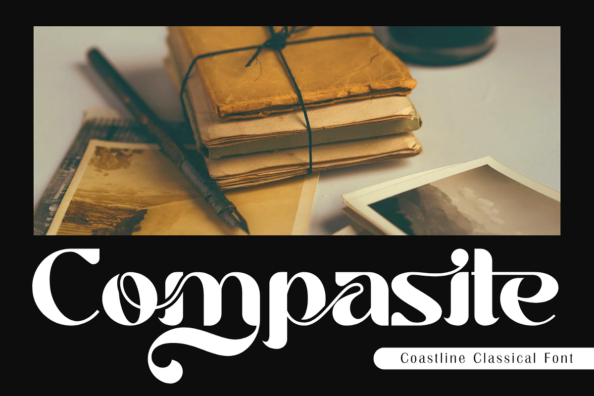 Coastline Classical Font, a Serif Font by 177Studio (Photo 6 of 8)