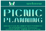 Daniel Font, a Font by weknow (Thumbnail 5 of 5)