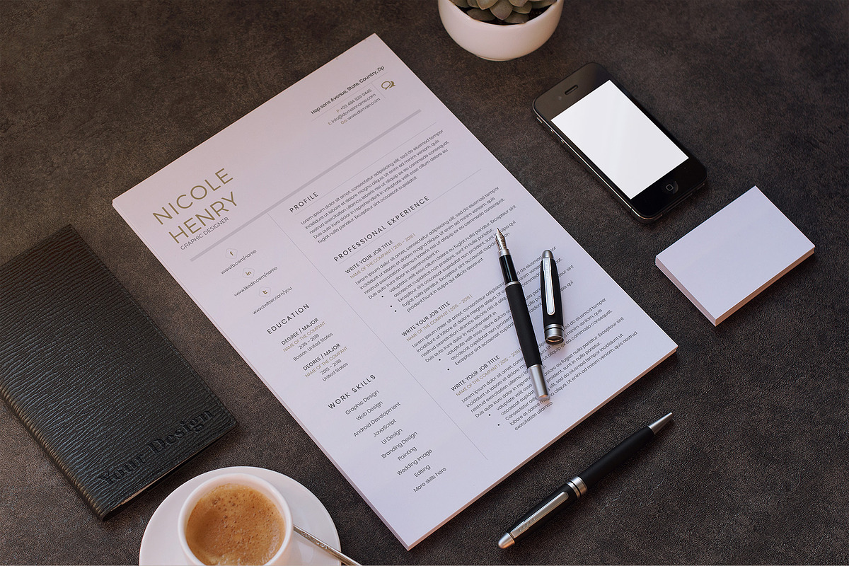 Resume, a Resume Template by paulresume (Photo 1 of 3)
