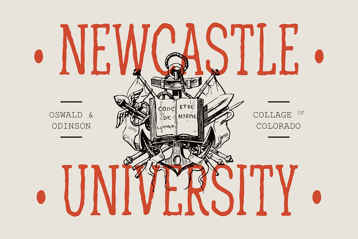 Wild & Noise - Rustic Vintage Serif, a Handwritten Font by Typia Nesia (Photo 5 of 11)