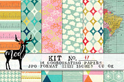 Background Papers Kit 47, a Pattern Graphic by Mod Paperie (Thumbnail 1 of 2)