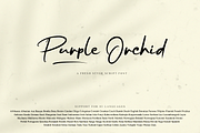 Purple Orchid // Fresh Typeface, a Script Font by GDcreative (Thumbnail 1 of 10)